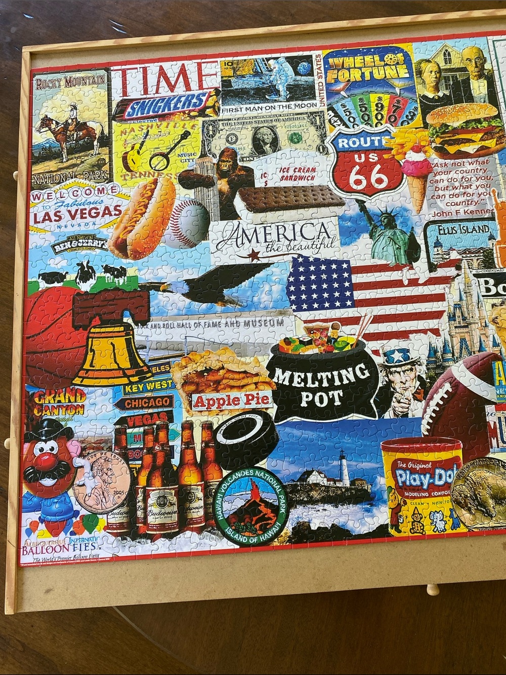 White Mountain • I Love America • 1000 Piece Puzzle - Picture 3 of 5